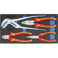 Gedore 1500 CT1-VDE 142 VDE-Zangen-Sortiment in Check-Tool-Modul, 2309033