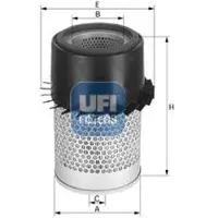 Ufi Luftfilter 27.209.00