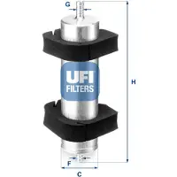 Ufi Luftfilter 30.891.00