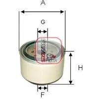 Sofima Kraftstofffilter S 2410 NR für CHRYSLER Voyager / Grand Voyager III (GS) Filtereinsatz