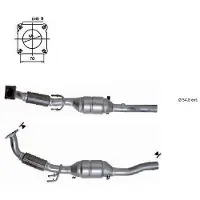 VEGAZ Katalysator VW,SKODA VK-882 1J0254500J,1J0254500JX,1J0254503 1J0254503X,1J0254506JX,1J0254508G,1J0254508GX