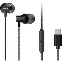 Aiwa ESTM-50USB-C, Kabelgebunden, Anrufe/Musik, 20 - 20000 Hz, 13 g, Kopfhörer, Schwarz