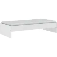 HABITAT ET JARDIN Kinderbett Tidy - 90 x 200 cm - Mattweiß