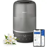 Philips Luftbefeuchter Serie 1000, 3,0 l, grau (HU1510/03)