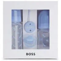 BOSS Baby-Geschenkset mit Fläschchen, Schnuller und Clip Grösse ONESI