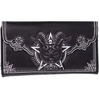 Nemesis Now Geldbörse Unisex Pawzuph schwarz/weiß Standard
