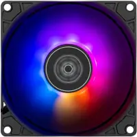 Silverstone SST-AS90B-ARGB - Air Slimmer Schmaler 92-mm-Lüfter mit verbesserter Leistung, PWM und AR
