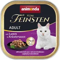Animonda Vom Feinsten Megapack Adult 64 x 100 g - mit Lamm in Kräutersauce
