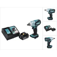 Makita DTW 251 RG1 Akku Schlagschrauber 18 V 230 Nm 1/2" + 1x Akku 6,0 Ah + Ladegerät