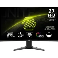 MSI MAG 27C6X, 68,6 cm (27"), 1920 x 1080 Pixel, Full HD, LCD, 1 ms, Schwarz