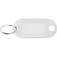 Combicraft Schlüsseletikett 48x22mm Weiß- 100 Stück