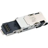 Telegärtner STX IP20 RJ45-Stecker Cat.6 AWG22-26, mit bedruckter Adervorsortierung nach T568B, feldkonfektionierbar (J80026A0046)