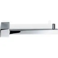DECOR WALTHER Toilettenpapierhalter Corner Einzel Chrom