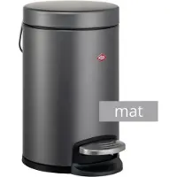 Wesco Kosmetikeimer 113 graphit matt