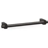 DECOR WALTHER Handtuchstange Century HTE40 Matt Dunkel Metall 40 cm