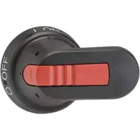 ABB OHB65J6 Pistolengriff schwarz 65 mm Wellen-ø 6 mm IP65 Beschriftung 0 OFF-1 ON 1SCA022380R9660