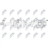 NTY NPW-MZ-068 Antriebswelle Vorne Links für FORD RANGER (ER, EQ) für MAZDA B-Serie Pickup (UN)