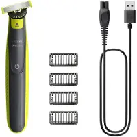 Philips OneBlade 360 QP2724/17 Face, Folienschaber, Grau, Limette, Akku, 45 min, 4 h, 1 W