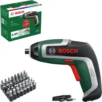 Bosch Akku-Schrauber IXO 7 Bit-Set + 32-tlg. Schrauberbit-Set