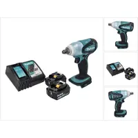 Makita DTW 251 RG Akku Schlagschrauber 18 V 230 Nm 1/2" + 2x Akku 6,0 Ah + Ladegerät
