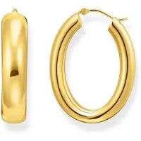 Thomas Sabo CR739-413-39 Damen-Creolen Chunky Goldfarben