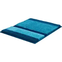Grund Badematte "Room", rutschhemmend beschichtet, fußbodenheizungsgeeignet, besonders dichter Flor, Badematte mit Streifen