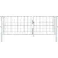 Alberts Zaundoppeltür "Flexo" 350 cm Breite, in versch. Höhen