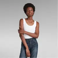 G-Star Tanktop mit dezenter Stickerei