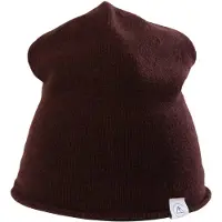 CASH-MERE.CH Bio Beanie in Zinnoberrot | Gr.: onesize