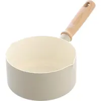 GreenChef Stielkasserolle Nordics mit keramischer Antihaftbeschichtung mit 2 Tüllen 16 cm