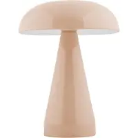 Leitmotiv - Tischleuchte Rachel Led - Braun - 15.5x15.5x20.5cm Tischlampe - Nachttischlampe, Wohnzimmer, Schlafzimmer