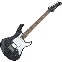 Yamaha Pacifica 212VQM E-Gitarre Wölkchenahorn Trans Black