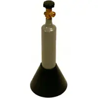 Ich-zapfe Standfuß Halterung für 0,5 Kg Co2-Flasche