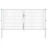 Alberts Zaundoppeltür "Flexo" 250 cm Breite, in versch. Höhen