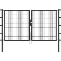 Alberts Zaundoppeltür "Flexo" 250 cm Breite, in versch. Höhen