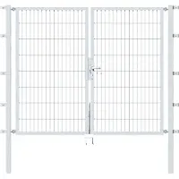 Alberts Zaundoppeltür "Flexo" 200 cm Breite, in versch. Höhen