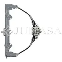 JUMASA ZR FT910 L Manuell Fensterheber Hinten Links für FIAT PANDA (169)