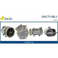 SANDO Kompressor, Klimaanlage Genuine CAC71105GS