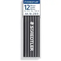 Staedtler Lumocolor 218, Schwarz, 3 mm, 7 cm, 12 Stück(e)