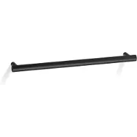 DECOR WALTHER Handtuchhalter Matt Schwarz 40cm