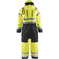 Blakläder High Vis Winteroverall High Vis Gelb/Mittelgrau 6763 1977, Farbe:gelb/schwarz, Größe:D116 (D29)
