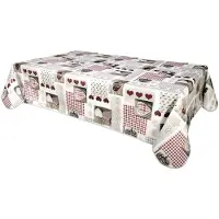 Habitable Tischdecke BERNEIX - BLANC - 140X250 CM herren