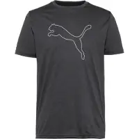 Puma Herren Shirt M TAD ESSENTIAL HEATHER CAT TEE (CF large cat)