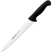 Arcos Filetiermesser Farbe - Prof 295525 in Nitrum Edelstahl und mango ergonomisches schwarzes Polypropylen und 25 cm Klinge, Vitrine