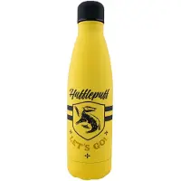 Cinereplicas Harry Potter Bouteille isotherme Hufflepuff Let's Go