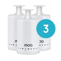 Moa Heißwasserspender Filter - Für HWD01B - 3 Stück - Weiß