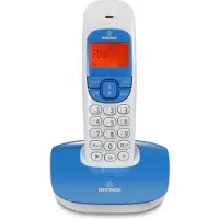 Brondi Nice Blue and White Schnurloses DECT-Telefon mit Freisprecheinrichtung und Anrufer-ID
