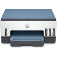 HP Smart Tank 725 All-in-One, Farbe, Drucker für Home and home office, Drucken, Kopieren, Scannen, Wireless, Scannen an PDF, Thermal Inkjet, Farbdruck, 4800 x 1200 DPI, A4, Direktdruck, Blau, Weiß