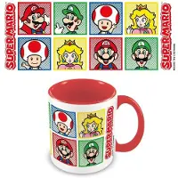 Pyramid SUPER MARIO RED COLOURED INNER MUG
