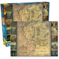 Aquarius Mittelerde Karte 1000 Teile Puzzle
